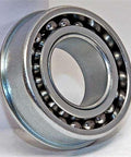 Flanged Bearing 8x12x2.5 Stainless Steel Open Miniature - VXB Ball Bearings