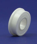 FR168-2RS Full Ceramic Flanged Bearing 1/4x3/8x1/8 inch ZrO2 - VXB Ball Bearings