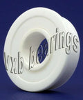 FR4-2RS Full Ceramic Flanged Bearing 1/4x5/8x0.196 inch ZrO2 - VXB Ball Bearings
