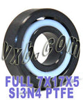 Full Ceramic Bearing Silicon Nitride 7x17x5 Miniature - VXB Ball Bearings