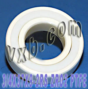 Full Ceramic Sealed Bearing 3/4x37x9 ZrO2 - VXB Ball Bearings