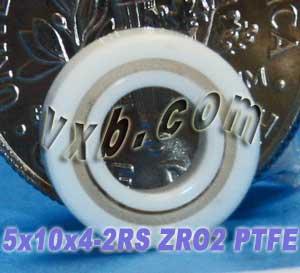 Full Ceramic Sealed Bearing 5x10x4 ZrO2 Miniature - VXB Ball Bearings