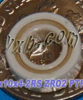 Full Ceramic Sealed Bearing 5x10x4 ZrO2 Miniature - VXB Ball Bearings