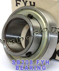 FYH Bearing 40mm Bore SB208 Axle Insert Ball Mounted Bearings - VXB Ball Bearings