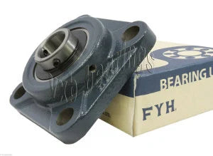 FYH Bearing UCF-201 12mm Square Flanged Mounted Bearings - VXB Ball Bearings