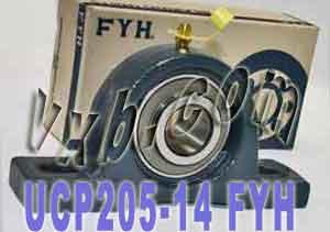 FYH Bearing UCP205-14 7/8 Inch Pillow Block - VXB Ball Bearings