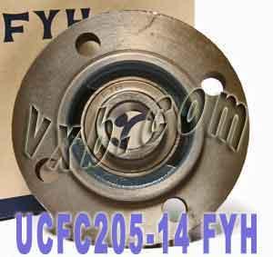 FYH UCFC-205-14 7/8 Round Flanged Bearing Mounted Bearings - VXB Ball Bearings