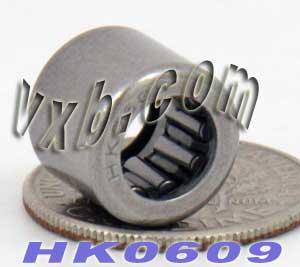 HK0609 Shell Type Needle Roller Bearings 6x10x9 - VXB Ball Bearings