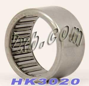 HK3020 Shell Type Needle Roller Bearings 30x37x20 - VXB Ball Bearings