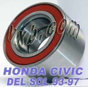 HONDA CIVIC DEL SOL Auto/Car Wheel Ball Bearing 1993-1997 Bearings - VXB Ball Bearings