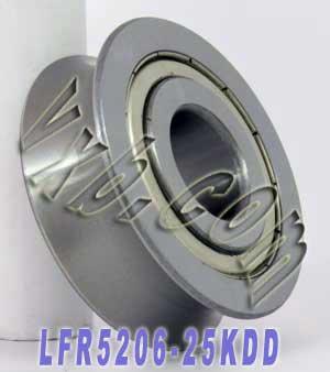 LFR5206-25KDD 25mm ID x 25mm U Groove Track Roller Bearing Track - VXB Ball Bearings