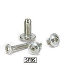 Made in Japan SFBS-M4-16 NBK Socket Button Head Cap Screws with Flange Pack of 20 - VXB Ball Bearings