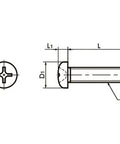 Made in Japan SPC-M3-6-P NBK Plastic Cross Recessed Pan Head Machine Screws - VXB Ball Bearings