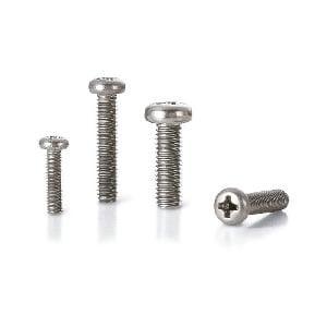 Made in Japan SVPT-M4-6 NBK Phillips Cross Recessed Pan Head Titanium Machine Vacuum Vented Screws with Ventilation Hole Pack of 10 - VXB Ball Bearings