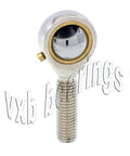 Male Rod End 1/2" inch Right Hand POSB8 Bearing - VXB Ball Bearings