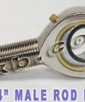 Male Rod End 3/4 POSB12L Left Hand Bearing - VXB Ball Bearings