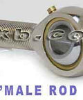 Male Rod End 5/8 POSB10L Left Hand Bearing - VXB Ball Bearings