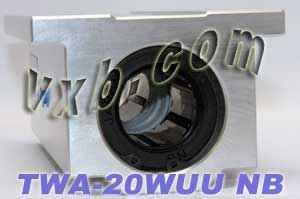 NB TWA20WUU 1 1/4 inch Ball Bushing Block Linear Motion - VXB Ball Bearings