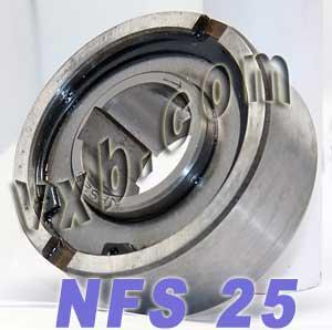 NFS25 One Way 25x62x24 Bearing Support Required Backstop Clutch - VXB Ball Bearings