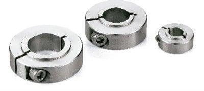 NSCS-10-11-SB1 NBK Stainless Steel Set Collar For Securing Bearing - Clamping Type. Made in Japan - VXB Ball Bearings