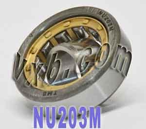 NU203M Cylindrical Roller Bearing 17x40x12 Cylindrical Bearings - VXB Ball Bearings