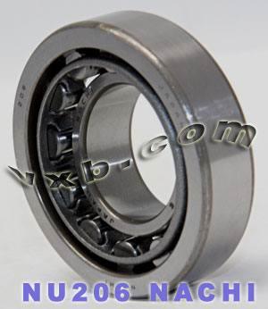 NU206 Nachi Cylindrical Bearing Steel Cage Japan 30x62x16 Bearings - VXB Ball Bearings