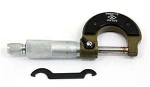 Old School Micrometer Bearing Measuring Tool 0-25mm Outside Micrometers Measure Tool Set 0.01mm - VXB Ball Bearings