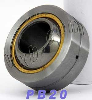 PB20 Spherical Plain Bearing 20x46x18/25 Miniature Plain Bearings - VXB Ball Bearings