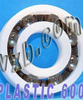 Plastic Bearing POM 6001 Glass Balls 12x28x8 - VXB Ball Bearings