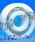 Plastic Bearing POM 6200 Glass Balls 10x30x9 - VXB Ball Bearings