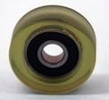 PU0411-4-TIRE Polyurethane Rubber Bearing with tire 4x11x4mm Shielded Miniature - VXB Ball Bearings