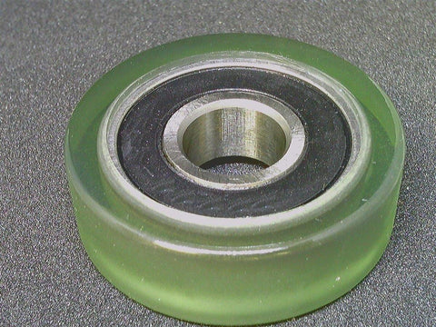 PU10X32X10-2RS Polyurethane Rubber Bearing with tire 10x32x10mm Sealed Miniature - VXB Ball Bearings