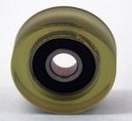 PU10x36x16-2rs Polyurethane Rubber Bearing with tire 10x36x16mm Sealed Miniature - VXB Ball Bearings