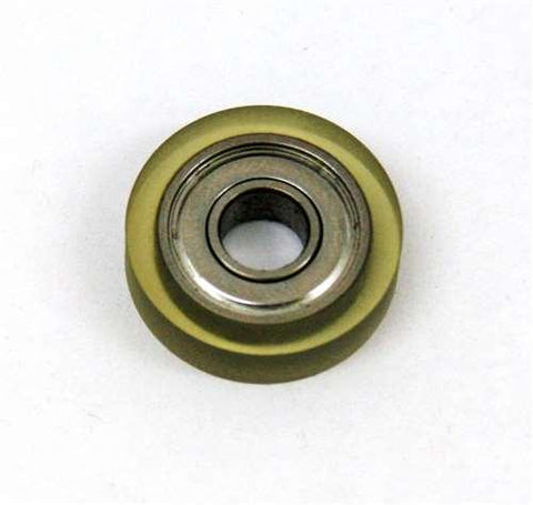 PU15x47x13ZZ Polyurethane Rubber Bearing with tire 15x47x13mm Shielded Miniature - VXB Ball Bearings