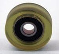 PU5x16x5-2RS Polyurethane Rubber Bearing with tire 5x16x5mm Sealed Miniature - VXB Ball Bearings