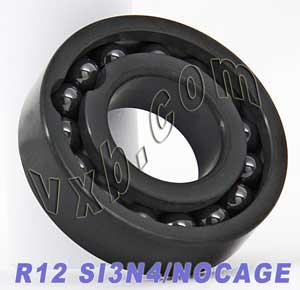 R12 Full Complement Ceramic Bearing 3/4x1 5/8x7/16 inch Si3N4 - VXB Ball Bearings
