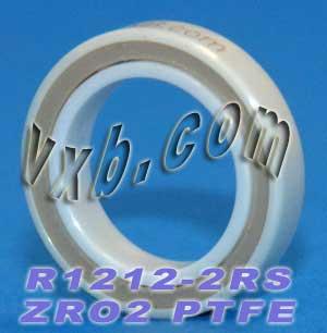 R1212-2RS Full Ceramic Bearing 1/2x3/4x5/32 inch - VXB Ball Bearings