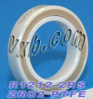 R1212-2RS Full Ceramic Bearing 1/2x3/4x5/32 inch - VXB Ball Bearings