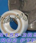 R155-2RS Full Ceramic Bearing 5/32x5/16x1/8 inch Miniature Bearings - VXB Ball Bearings