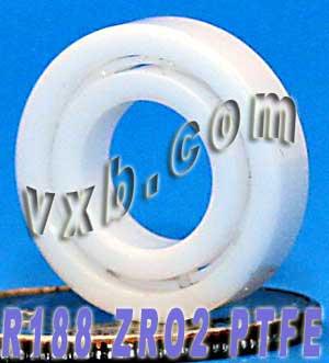 R188 Full Ceramic Bearing 1/4x1/2x1/8 inch Miniature - VXB Ball Bearings