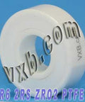 R6-2RS Full Ceramic Miniature Bearing 3/8" x 7/8" x 9/32" inch - VXB Ball Bearings