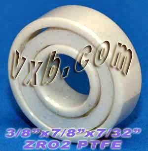 R6 Full Ceramic Bearing 3/8x7/8x9/32 inch Miniature Bearings - VXB Ball Bearings