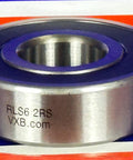 RLS6-2RS Bearing 3/4x1 7/8x9/16 inch Sealed - VXB Ball Bearings