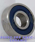 S6000-2RS Ceramic Bearing 10x26x8 Stainless Steel Sealed ABEC-3 Bearings - VXB Ball Bearings