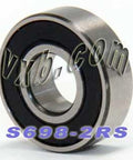 S698-2RS Bearing Stainless Steel Sealed 8x19x6 Miniature - VXB Ball Bearings