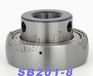 SB201-8 Bearing 1/2 inch Bore Insert Mounted Bearings - VXB Ball Bearings