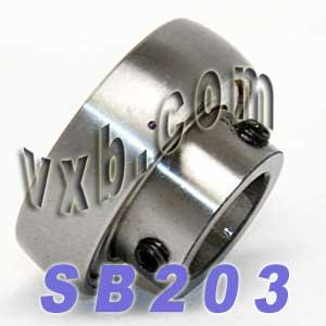 SB203 Bearing 17mm Bore Insert Mounted Bearings - VXB Ball Bearings