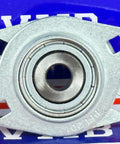 SBPFL201 12mm Stamped oval 2 bolt Flanged Mounted Bearing - VXB Ball Bearings