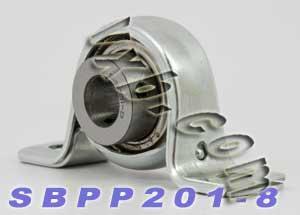 SBPP201-8 FYH Bearing 1/2 Steel pillow type Mounted Bearings - VXB Ball Bearings