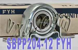 SBPP204-12 FYH Bearing 3/4 Steel pillow type Mounted Bearings - VXB Ball Bearings